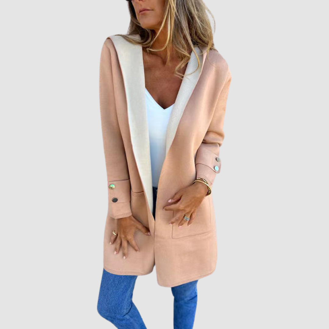Mariela™ Farbblock Kapuzenjacke