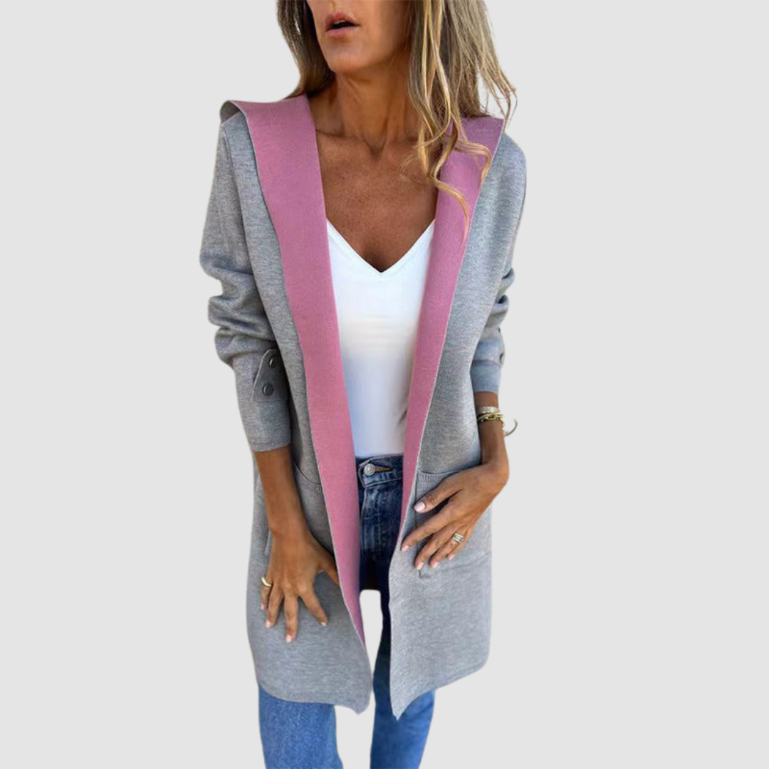 Mariela™ Farbblock Kapuzenjacke