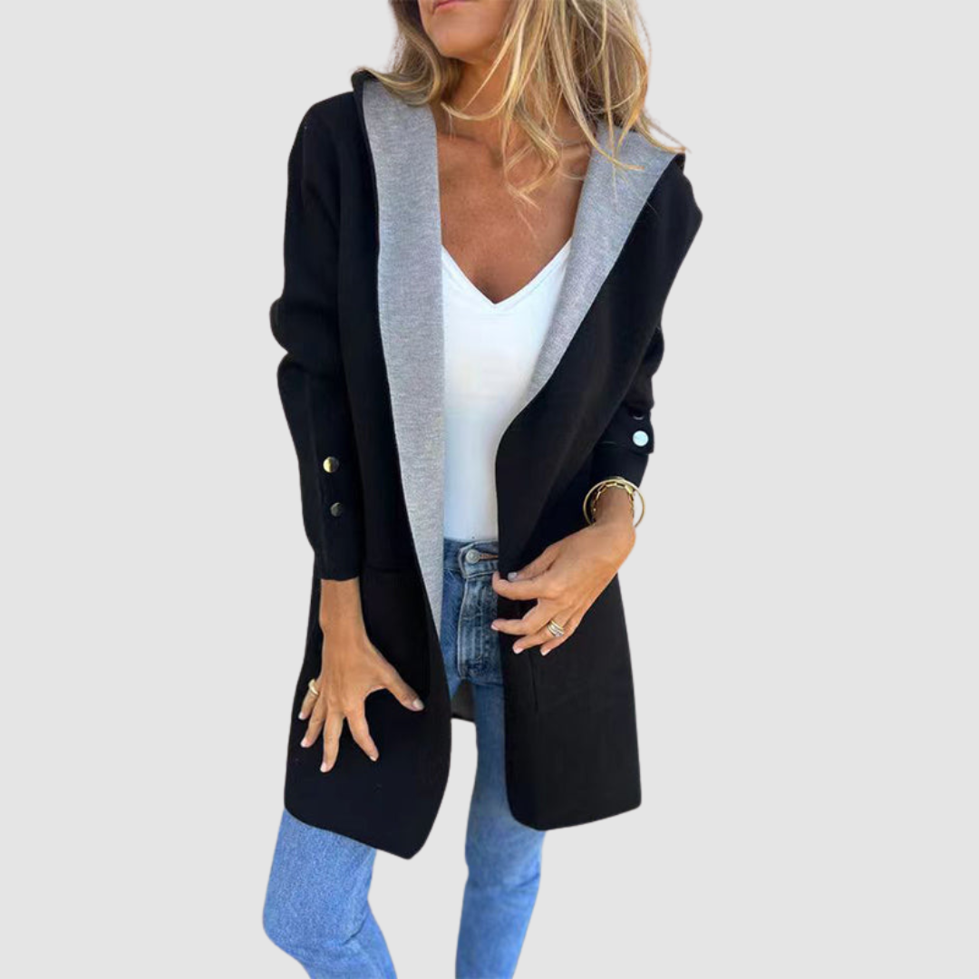 Mariela™ Farbblock Kapuzenjacke