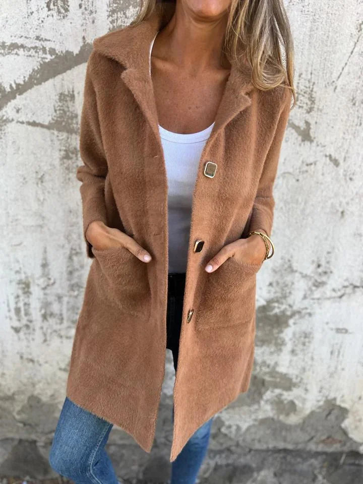 Patricia | Langer Strick-Cardigan