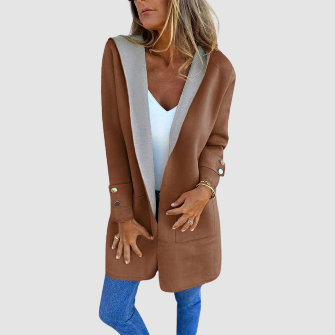 Mariela™ Farbblock Kapuzenjacke