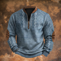 Nathan | Stilvoller Halb-Zip Pullover