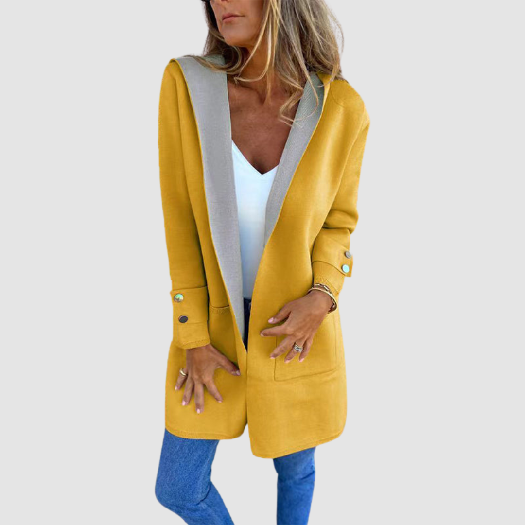 Mariela™ Farbblock Kapuzenjacke