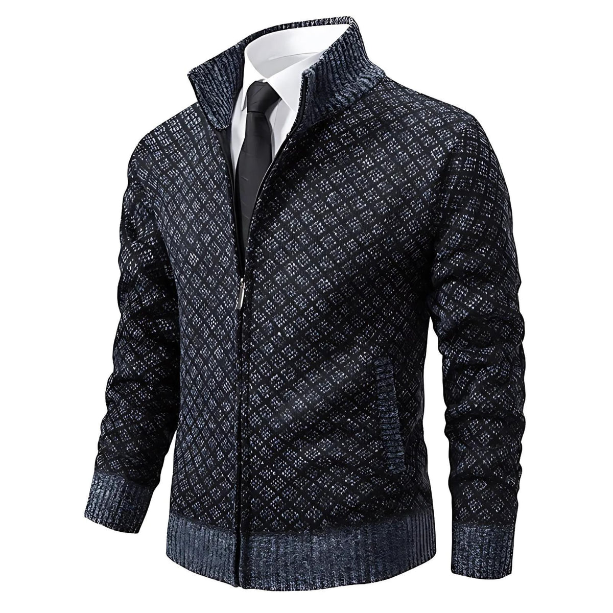 Kevin | Pullover mit Stehkragen