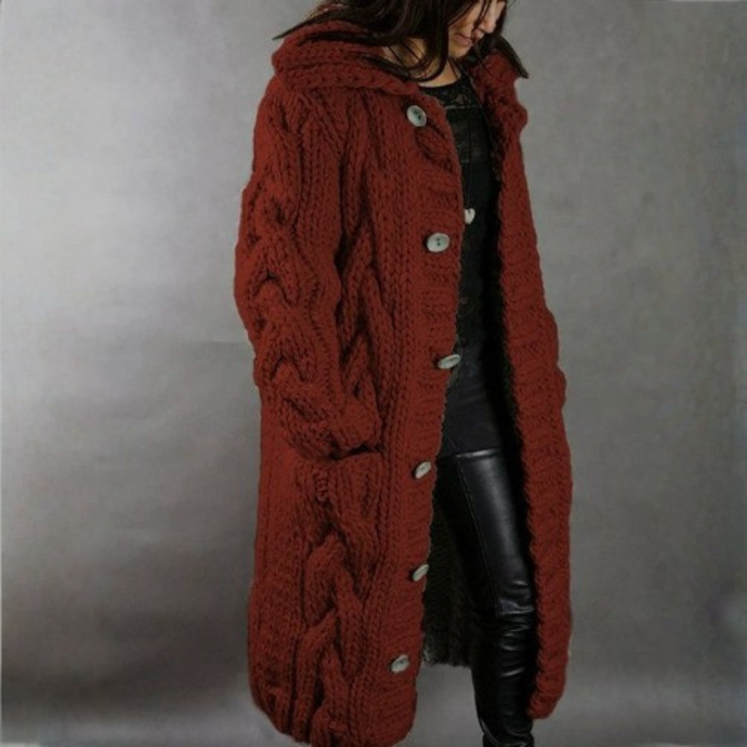 Karlene™ Eleganter Strickmantel