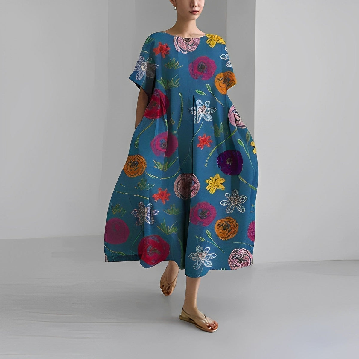 Daisey | Lockeres Maxikleid