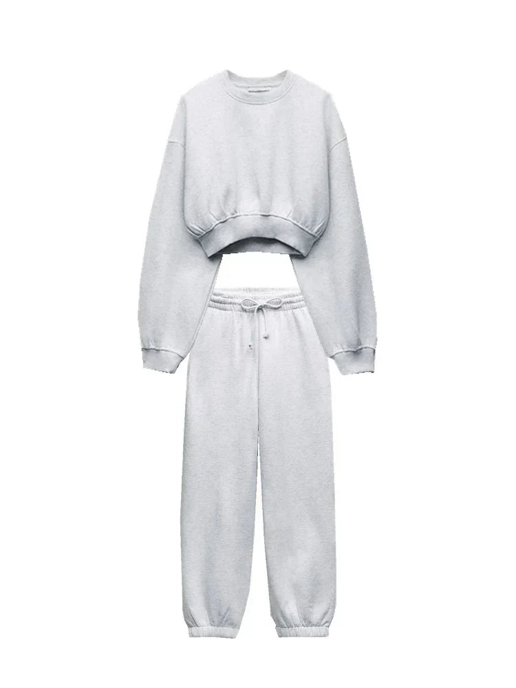 Merel | Zweiteiliges Crop-Top-Set