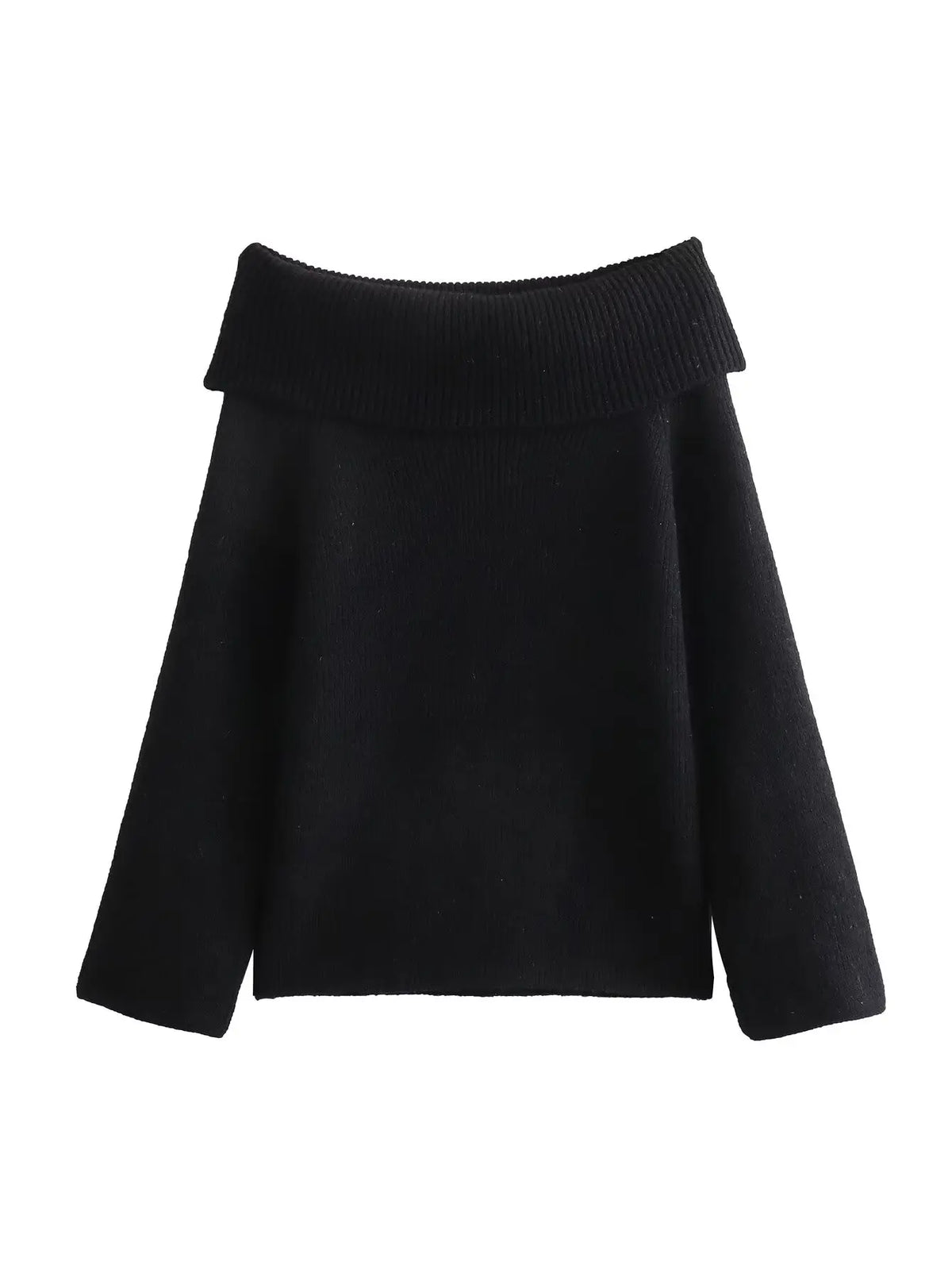 Kiondra | Strickpullover mit Off-Shoulder-Ausschnitt