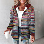 Khyra | Stylische karierte Jacke
