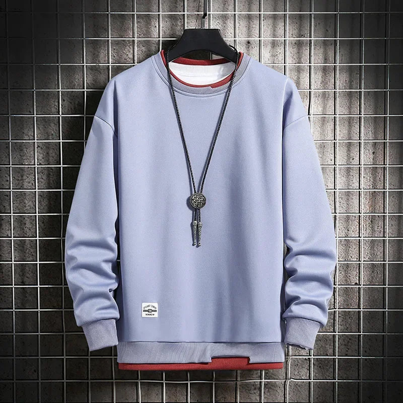 Marvin | Pullover mit Rundhalsausschnitt