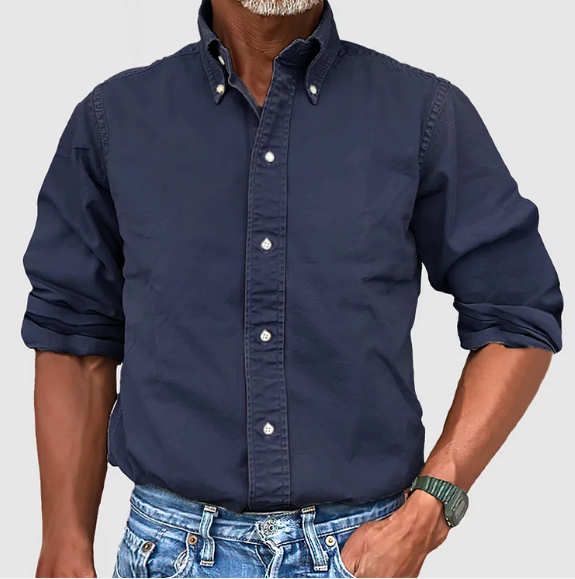 Thomas | Poloshirt mit Knöpfen