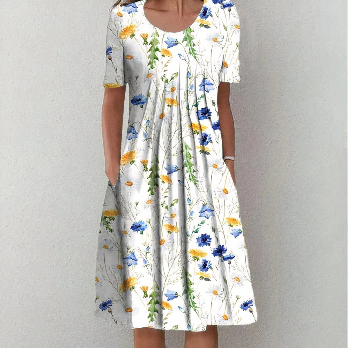 Leilanih | Sommerblüten-Party-Kleid