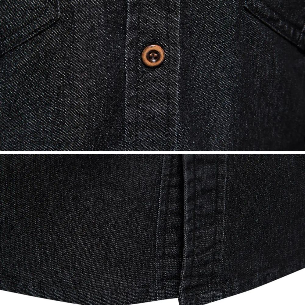 Xeric | Geknöpftes Jeanshemd