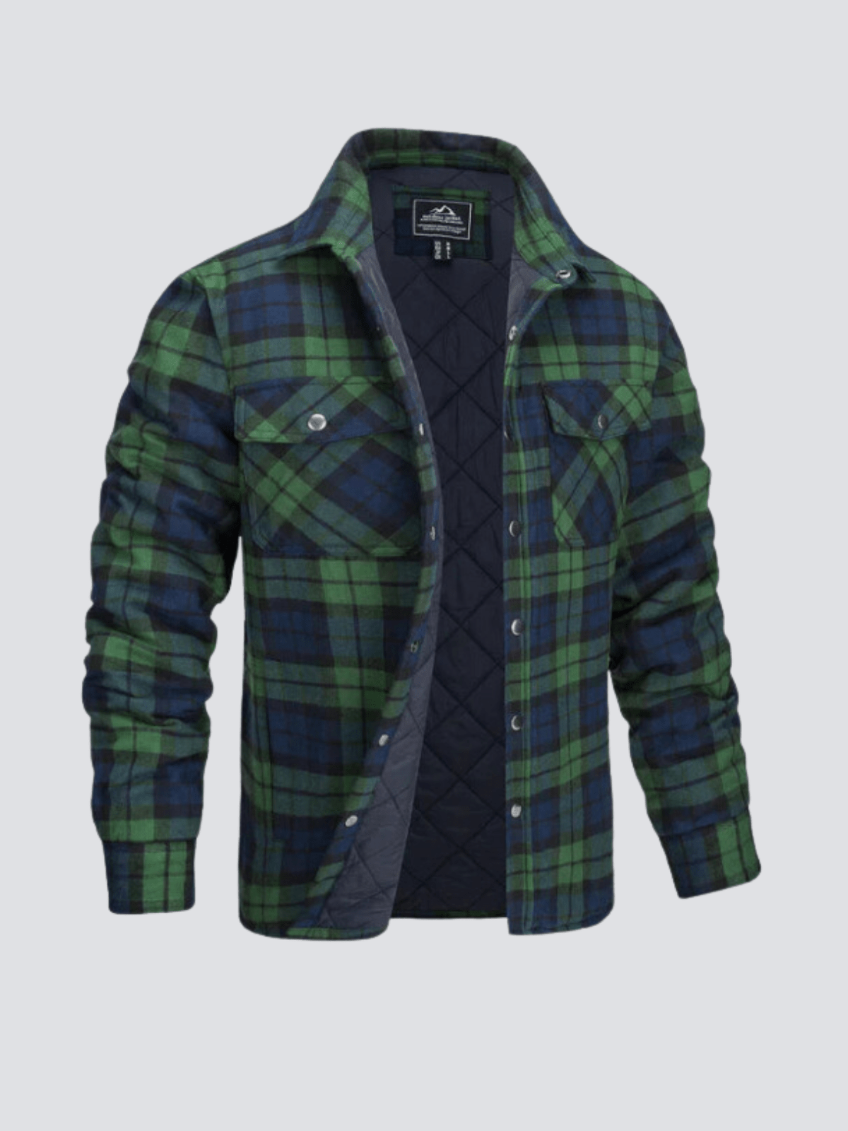 Kristian | Kariertes Motorrad-Langarmshirt