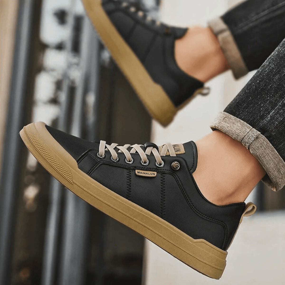 HARRINGTON LEDERSNEAKER